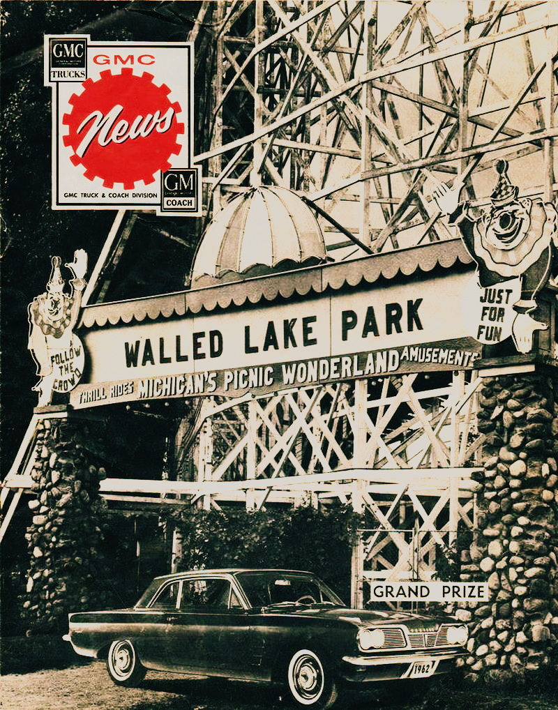Walled Lake Amusement Park (Walled Lake Park) - Gmc News Cover (newer photo)